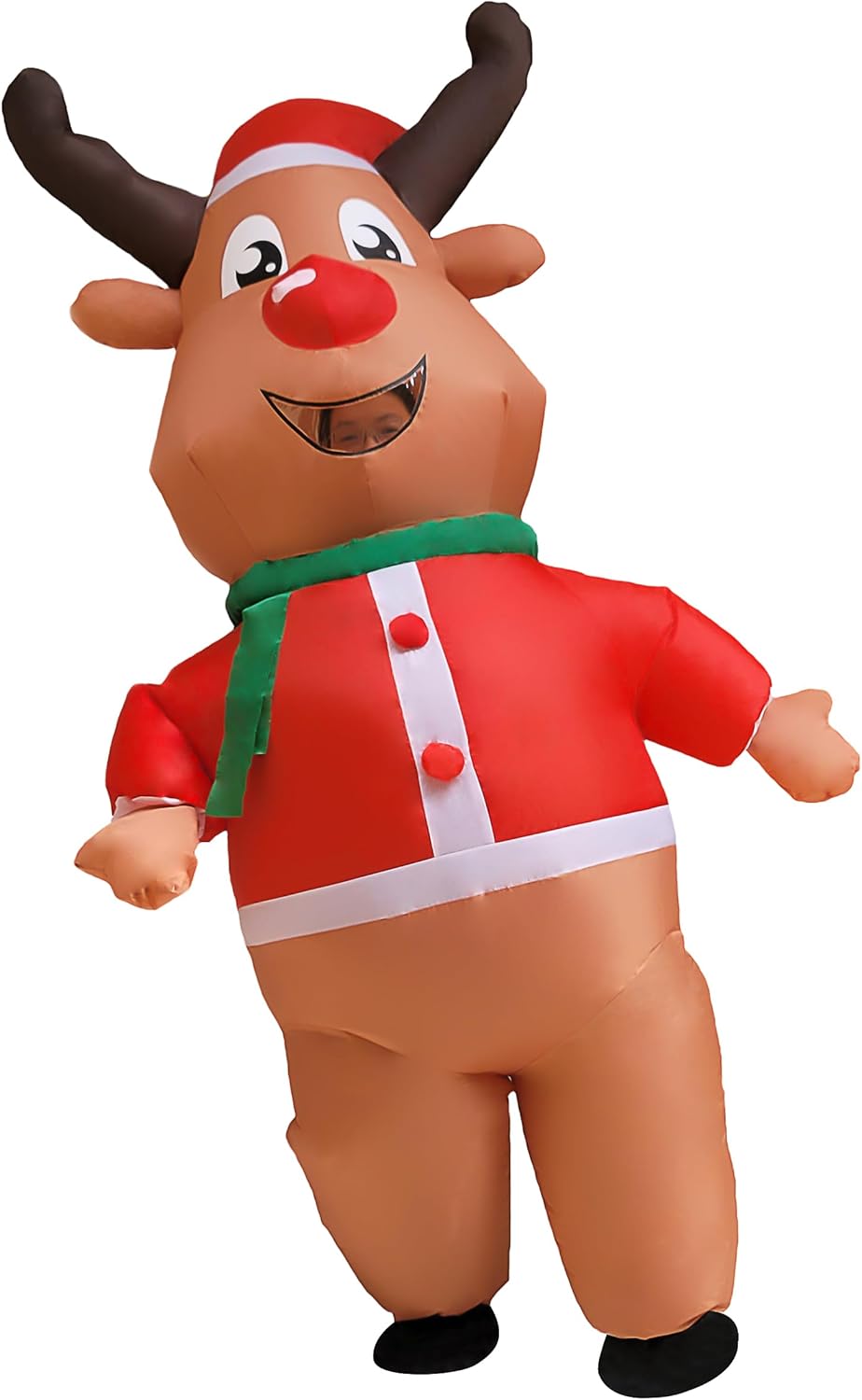 Christmas Inflatable Reindeer Costume Adult Halloween Inflatable Costume for Men/Christmas/Halloween (Inflatable Reindeer)