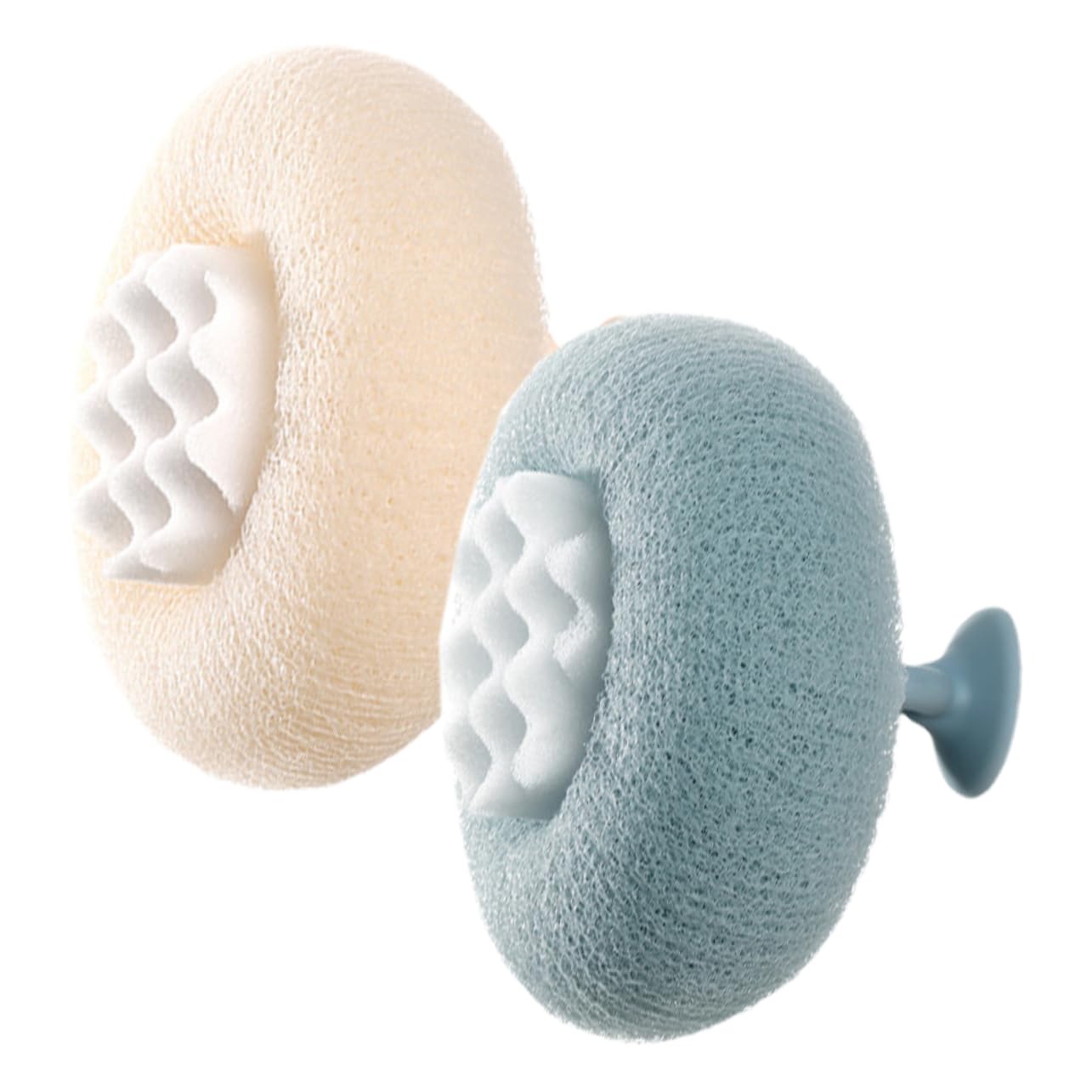 COLLBATH 2 Piezas De Esponja Depuradora Para Bañera Bola De Baño De Espuma Rica Esponja De Baño Para El Cuerpo Esponja De Baño Pequeña Esponja De Viaje Conveniente Bola De Baño Bola