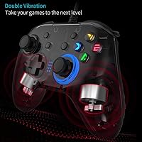 Vista 3 de ALPIAZ Wired Gaming Controller Joystick Gamepad with Dual Vibration PC Game Controller for PS3 Switch Windows 10 8 7 PC Laptop TV Box Android Phones