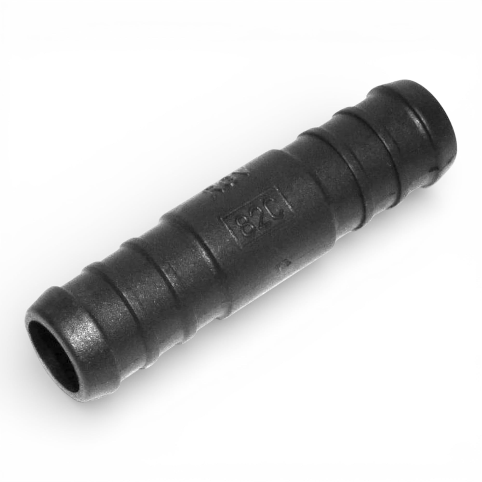 3mm (1/8") Straight Hose Mender – Barbed Inline Pipe Repair Connectors & Hose Joiners for Pond, Fuel, Diesel & Windscreen