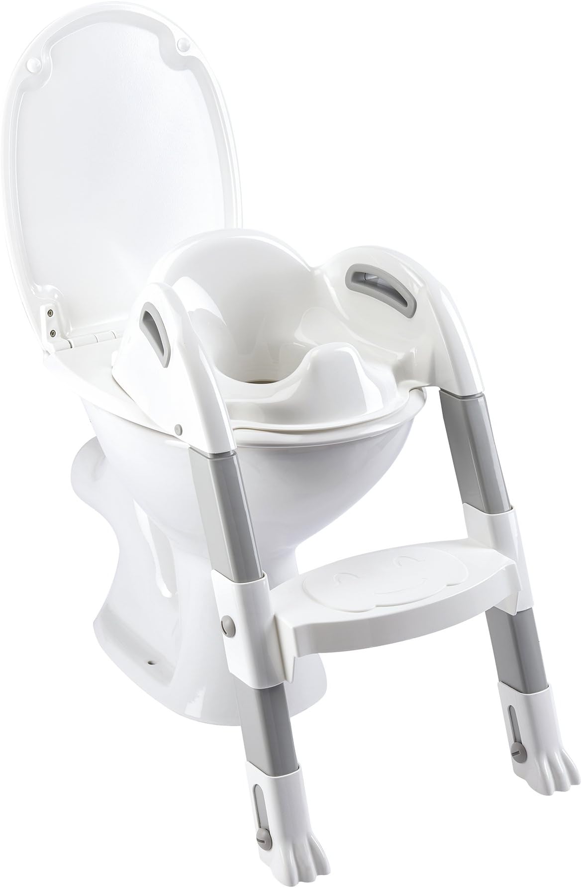 Thermobaby Kiddyloo Toddler Toilet Seat White Lily