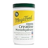 MegaFood Micronized Creatine Monohydrate Powder - Unflavored Post & Pre Workout Powder for Men & Women - Cognitive & Exercise Performance Support - NSF Certified for Sport- 500 Grams, 100 Servings