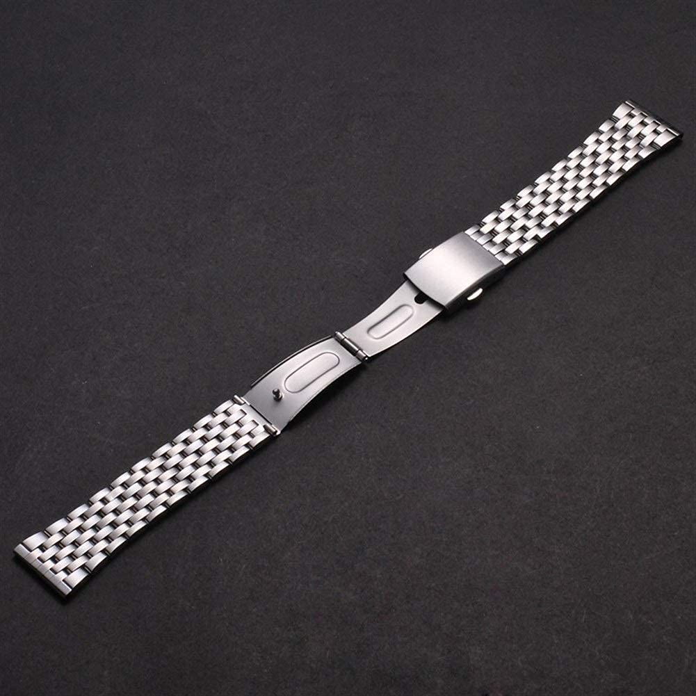 Uhrenarmband Herrenarmband Edelstahlgürtel für gerades Zubehörarmband 18/20/22 mm Band