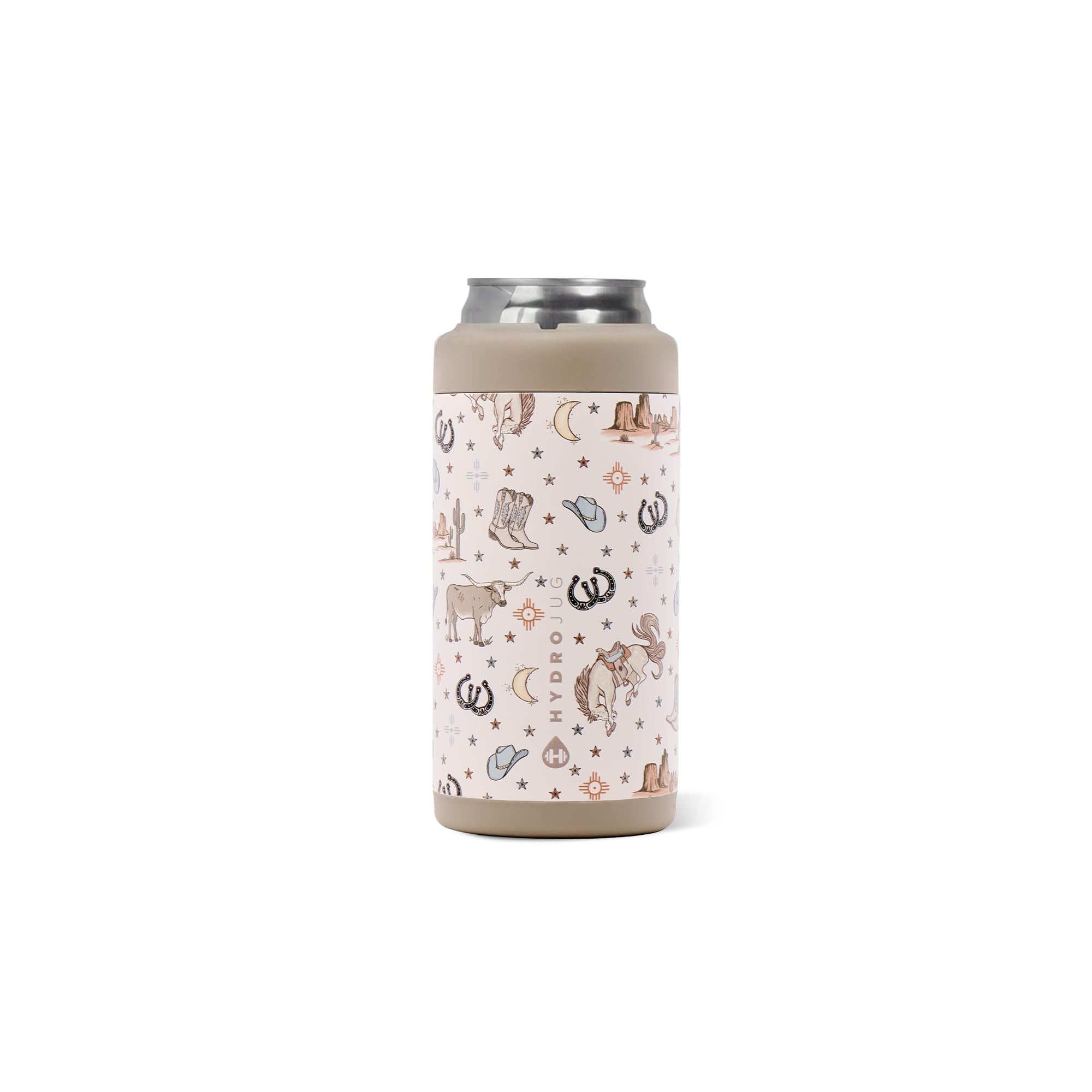 HydroJug Can Cooler 16 oz, Stainless Steel Can Holder, Mesa
