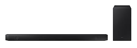 (Refurbished) Samsung Soundbar {HW-Q600B/XL}, USB, Bluetooth with 3.1.2 Channel, Wireless Subwoofer, and