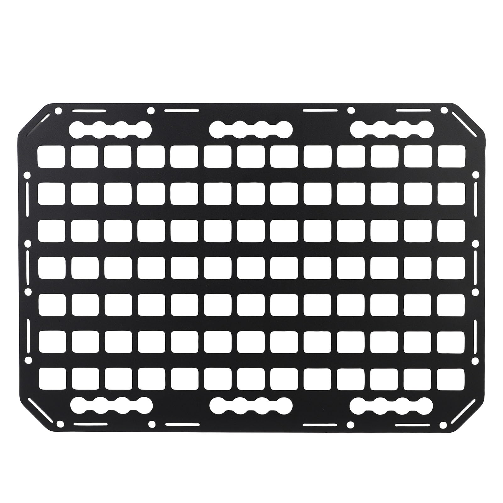 Cocoarm Pannello Pianale per Camion, Struttura in Alluminio, Versatile Portaoggetti Laterale, Facile Installazione per Auto, SUV, Camion, 381 X 540 X 2 Mm