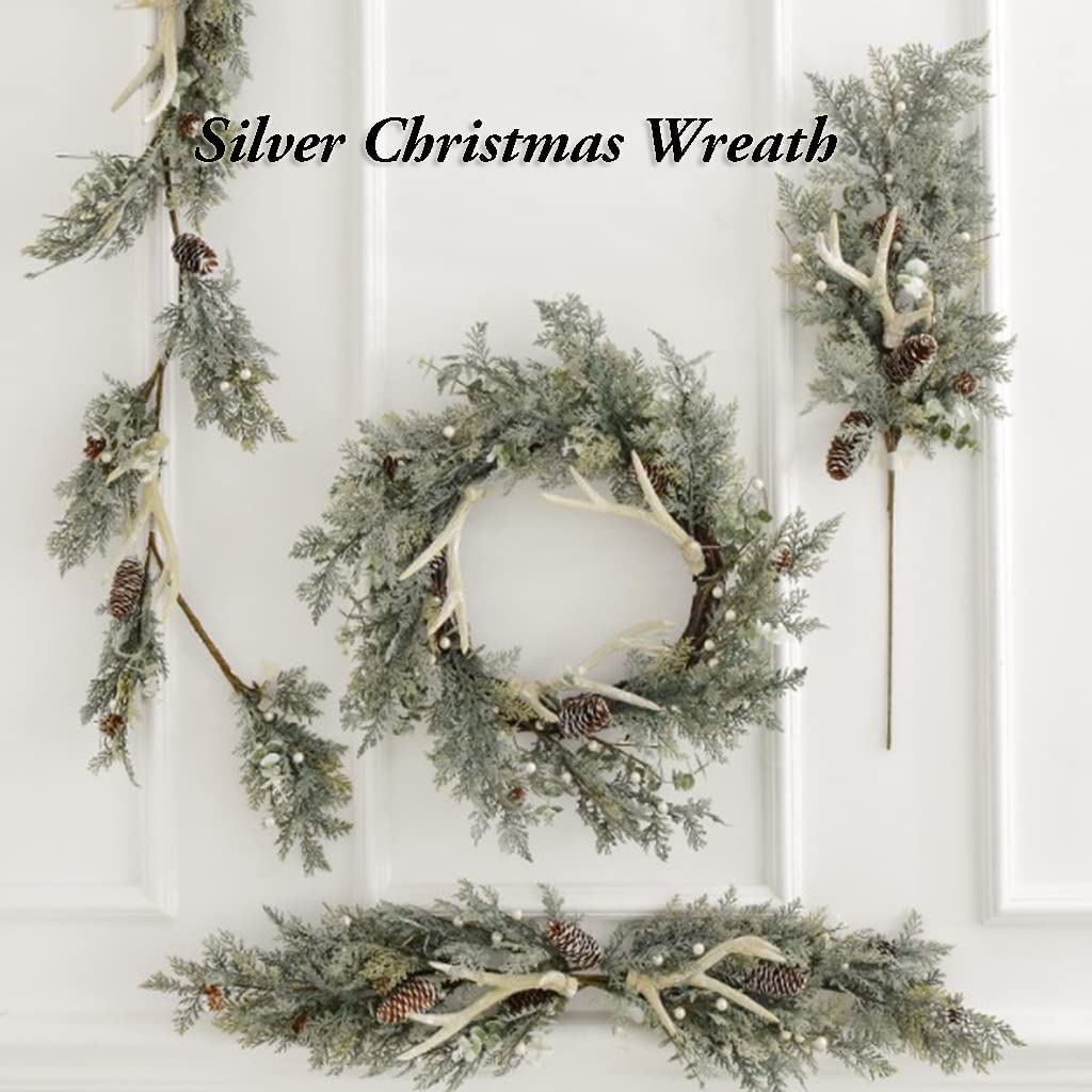 Guirlandes Couronnes Faites à la Main Couronne de rotin Porte d'entrée Magnifiques couronnes de noël pour Les Vacances fête de Mariage décor à la Maison Tous Les Jours Peut être réutilisé