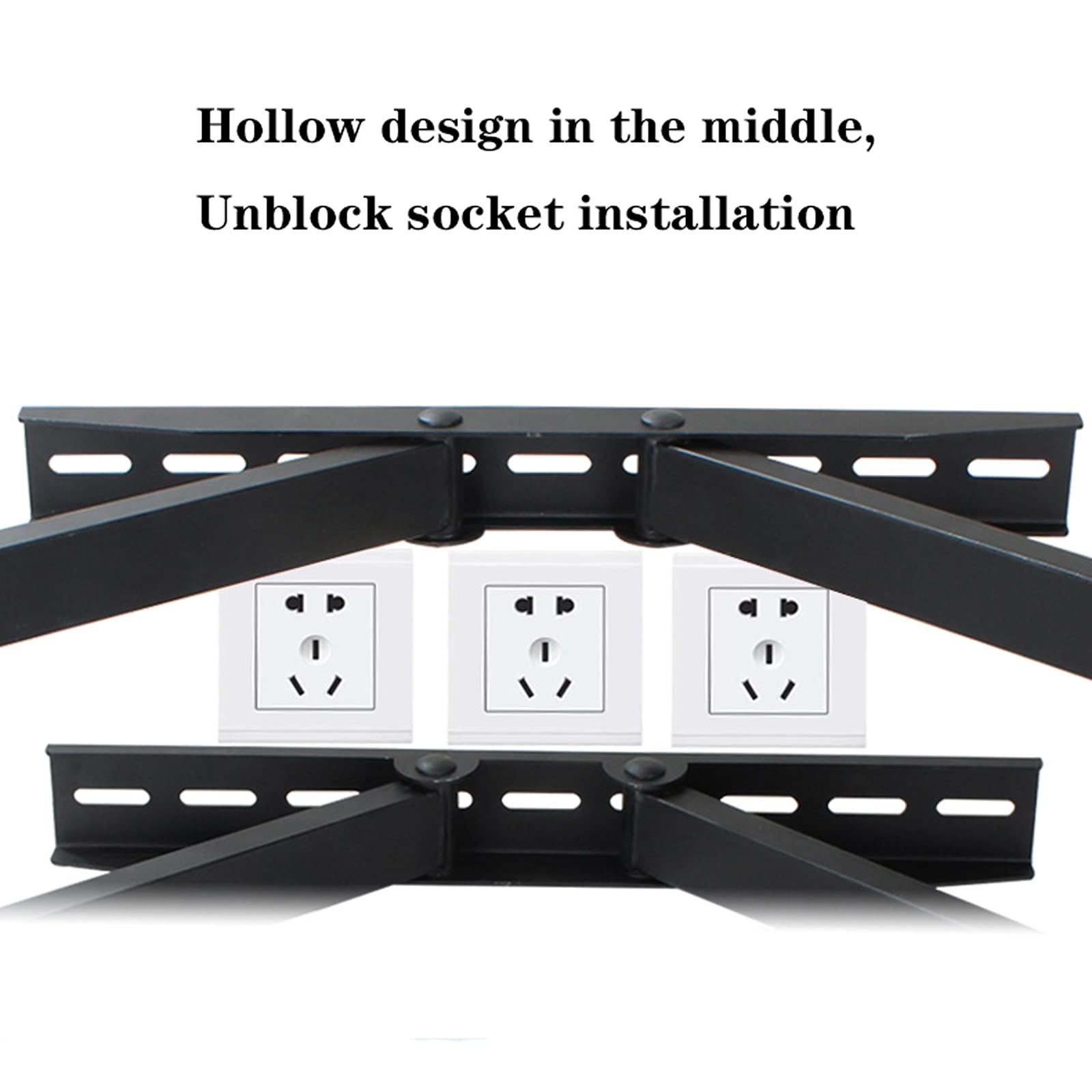 tv Stand Staffa TV montata a parete 37 "-70" Pieghevole Pieghevole Pieghevole Tv Mount Swivels Tilts Rotazione di estensione per Max VESA 600x400mm AAD Tenga fino a 125 libbre .per casa, ufficio