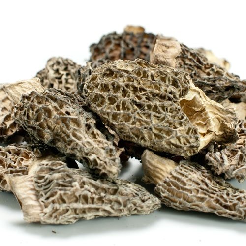 Dried Morel Mushrooms - 1 lb Bag, Premium Gourmet Quality, Hand-Selected Wild Mushrooms, Earthy Nutty Flavor, Ideal for Sauces, Soups, and Risottos