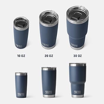 【正規品】新品 YETI RAMBLER 20oz TUMBLERネイビー YETI Rambler 20oz Tumbler w/ Magslider Lid (591 ml) – Sanbah