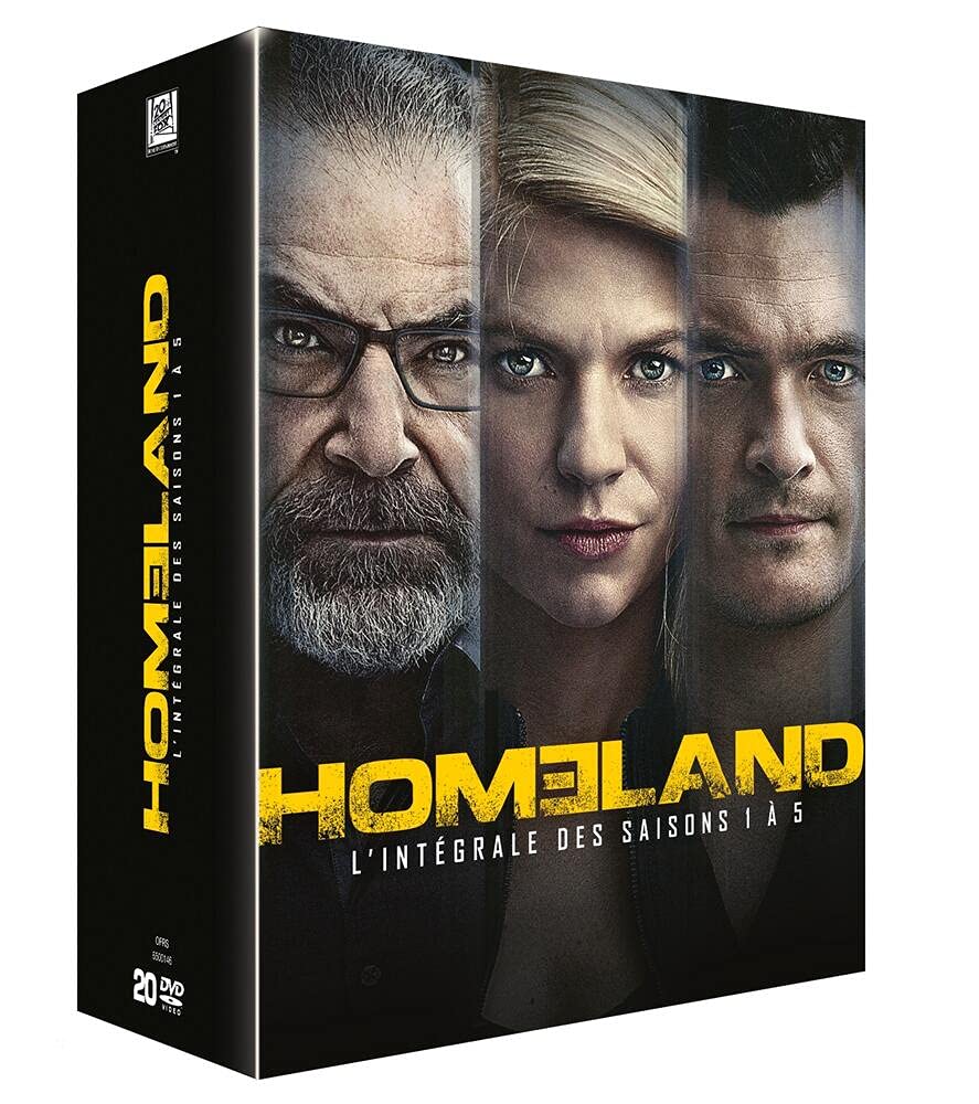 Coffret homeland, saison 1 à 5