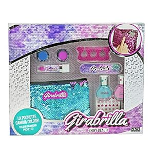 Girabrilla Shiny Beauty 2500 Pailletten Kosmetiktasche Mehrfarbig