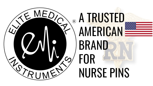 BSN BACHELOR OF SCIENCE NURSING NURSE GOLD CADUCEUS RED MEDICAL LAPEL BADGE PIN | UK