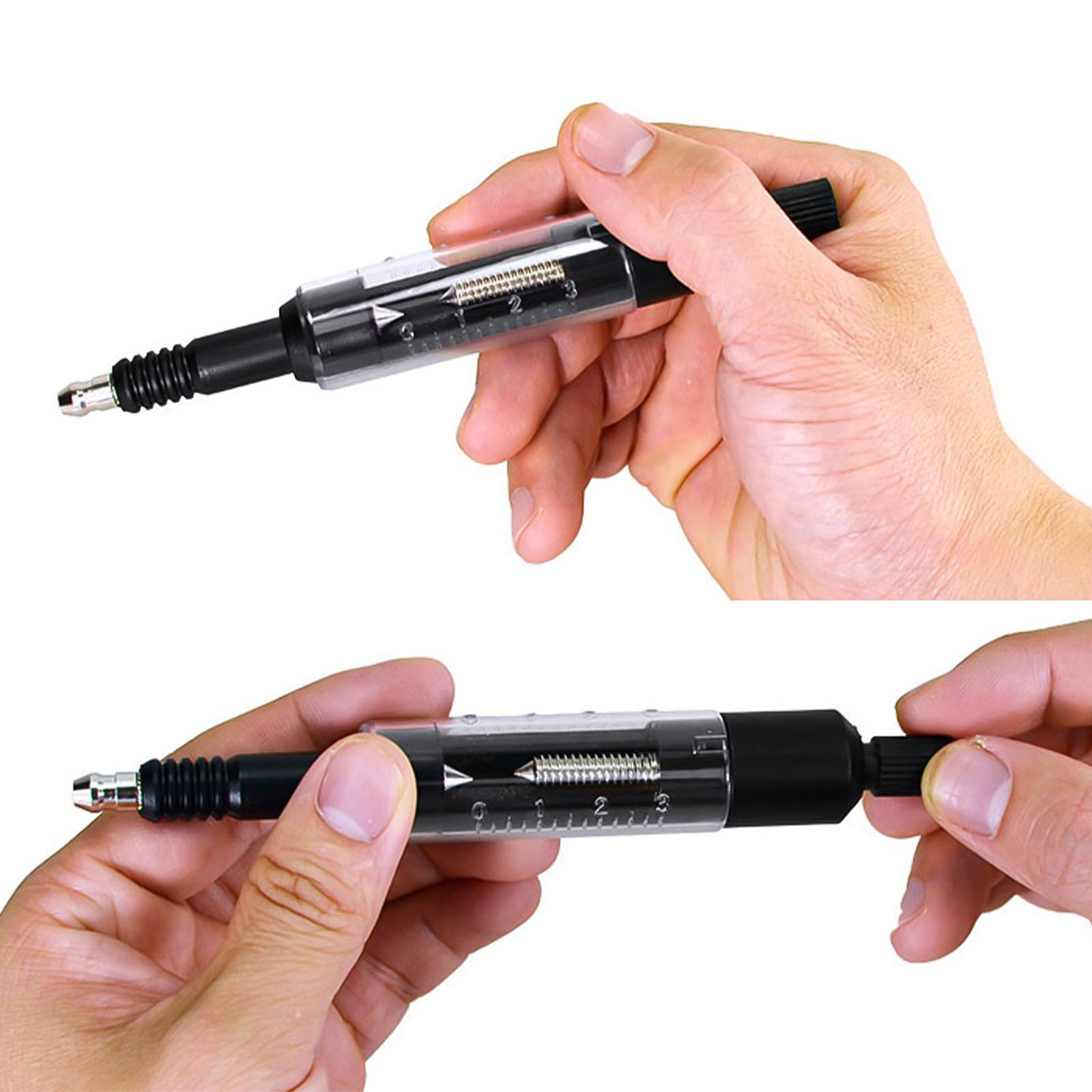 Tester di Accensione,Tester di Candele di Accensione,Strumento Bobina di Accensione,Tester Candela del Motore,per Auto,Motociclette,Camion,Falciatrici per Erba,Nero