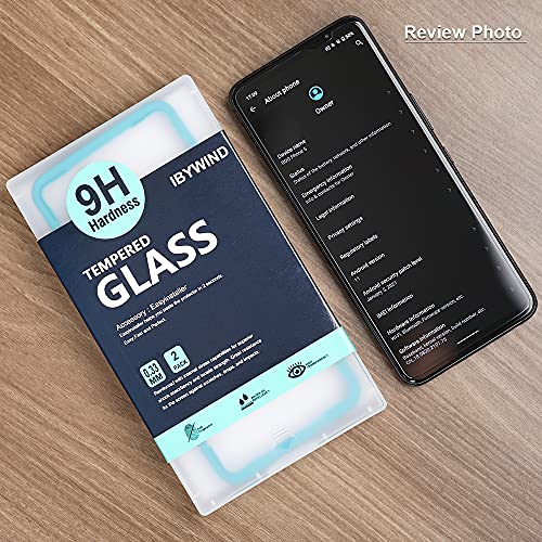 Ibywind Screen Protector For Rog Phone 5/5 Pro/5 Ultimate,With 2Pcs Tempered Glass,1Pc Camera Lens Protector,1Pc Backing Carbon Fiber Film [Fingerprint Reader,Easy To Install] #TOP7