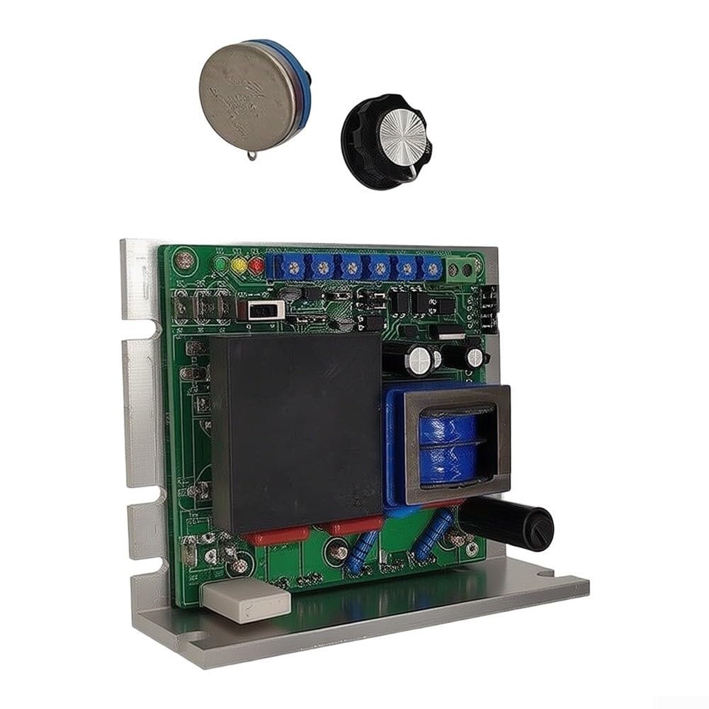 DC Motor Controller 115/230V 10A 500W Drehzahlregler für Gleichstrommotoren für pwm Stufenlos einstellbar mit Potentiometer 0-90V bis 220V Ausgang Industrie Antrieb