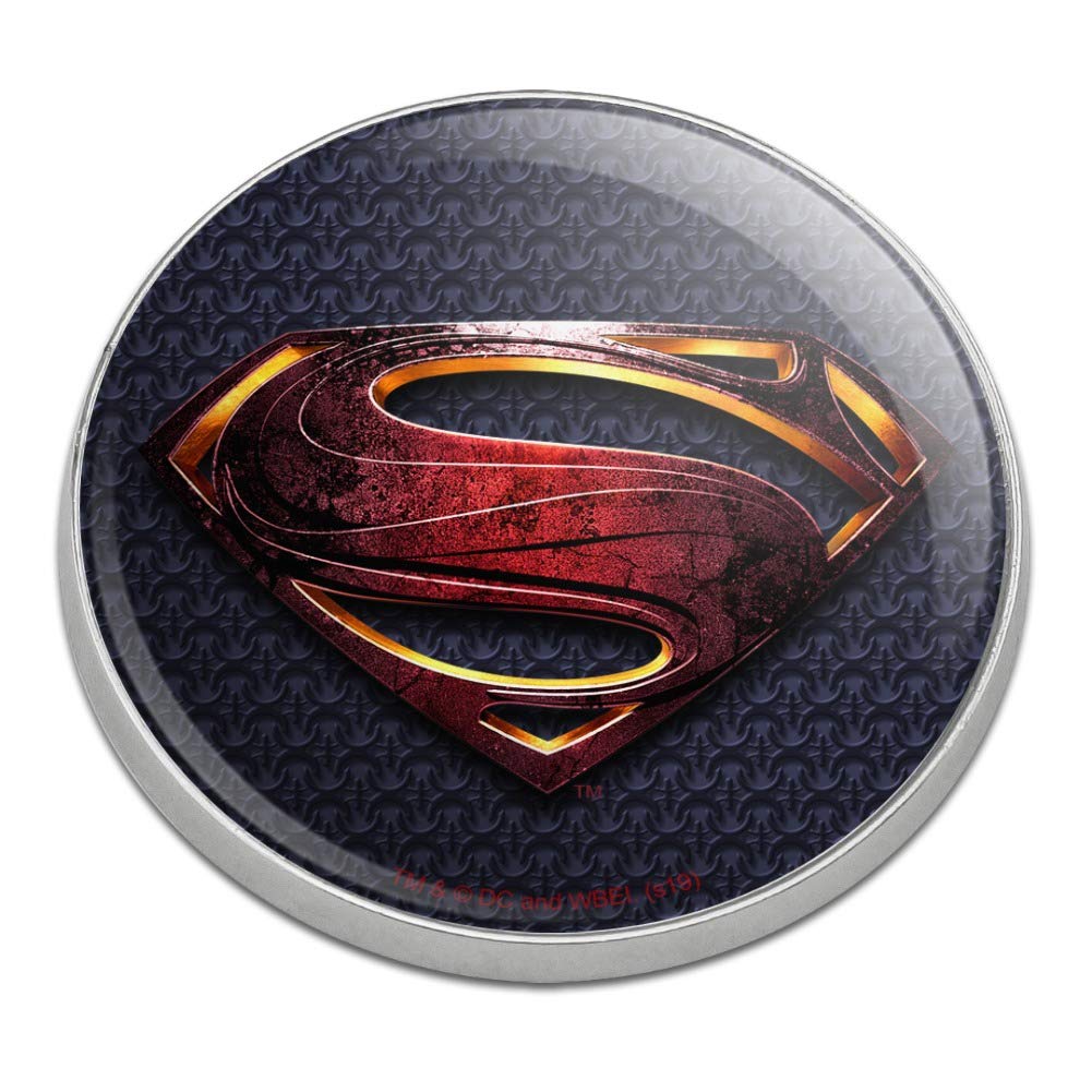 Unleash Your Inner Hero on the Greens with the Justice League Superman Logo Golf Ball Marker – Feel the Power of Krypton in Every Put