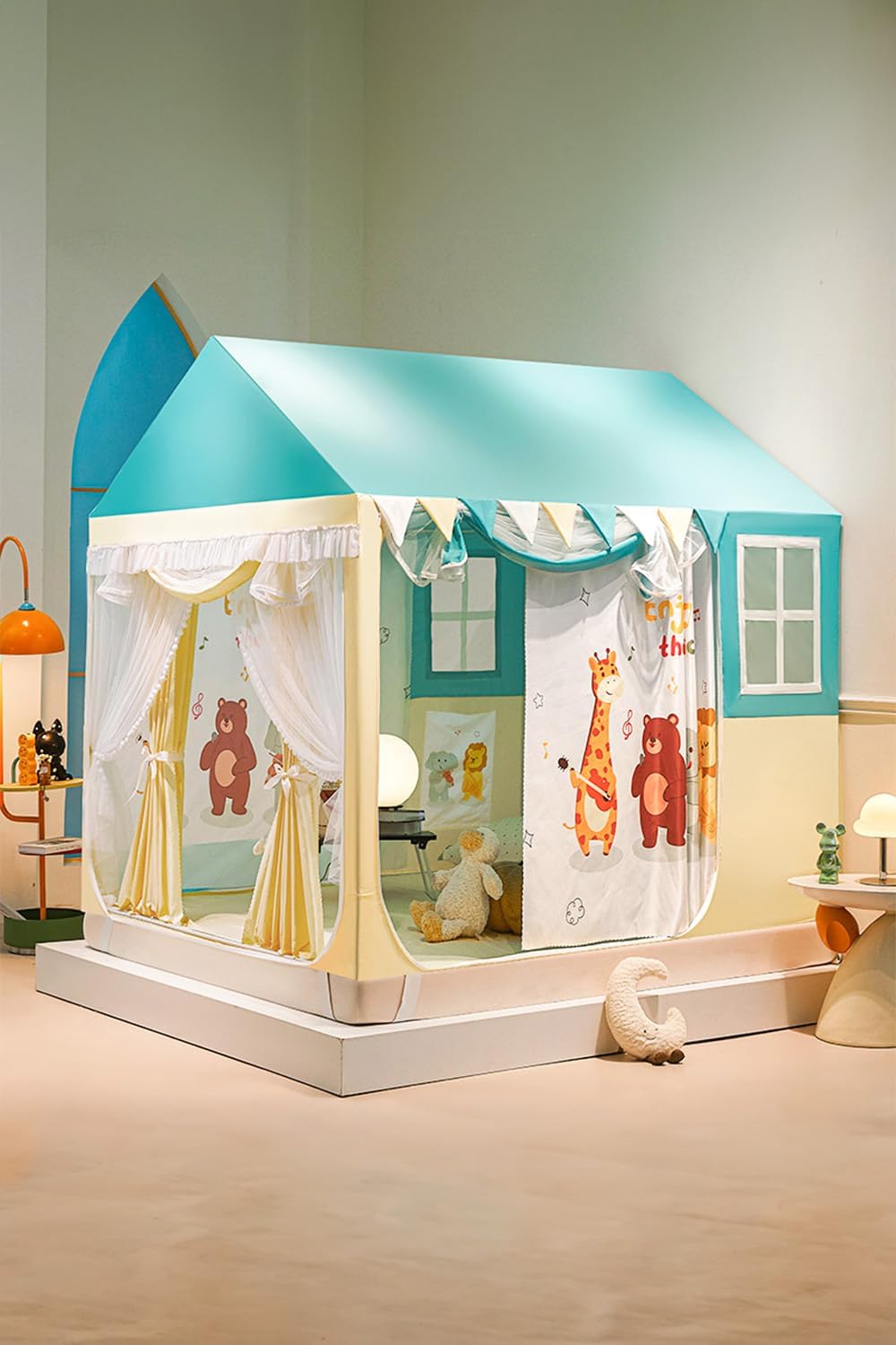 パラマウントベッド ガススプリング式 ベッドサイドテーブル INTIME