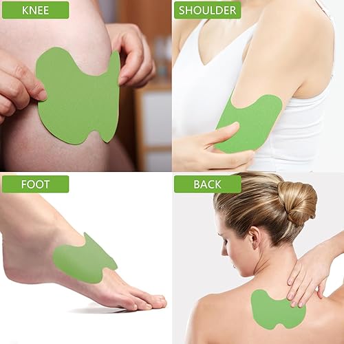 Miniatura 3 de MyrRhe 36 parches de rodilla, parches de calentamiento para rodilla, extracto de ajenjo natural para rodilla, hombro, espalda, cuello