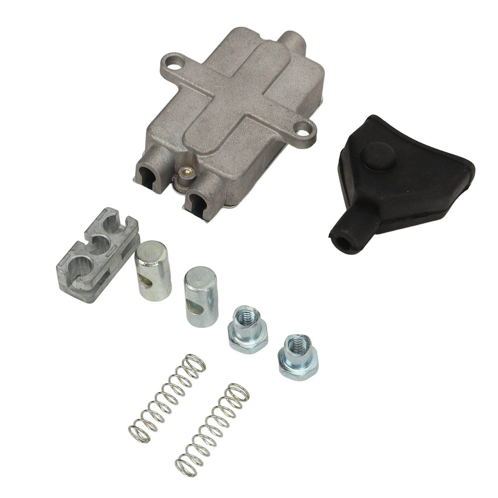 Ensemble de Liaisons de Câble de Frein en VTT en Métal, Yfm350 Yfm225 Yfm220, Installation Robuste et Facile, Boot de Liaison de Câble de Frein Avant avec 9pcs, pour Yfm350