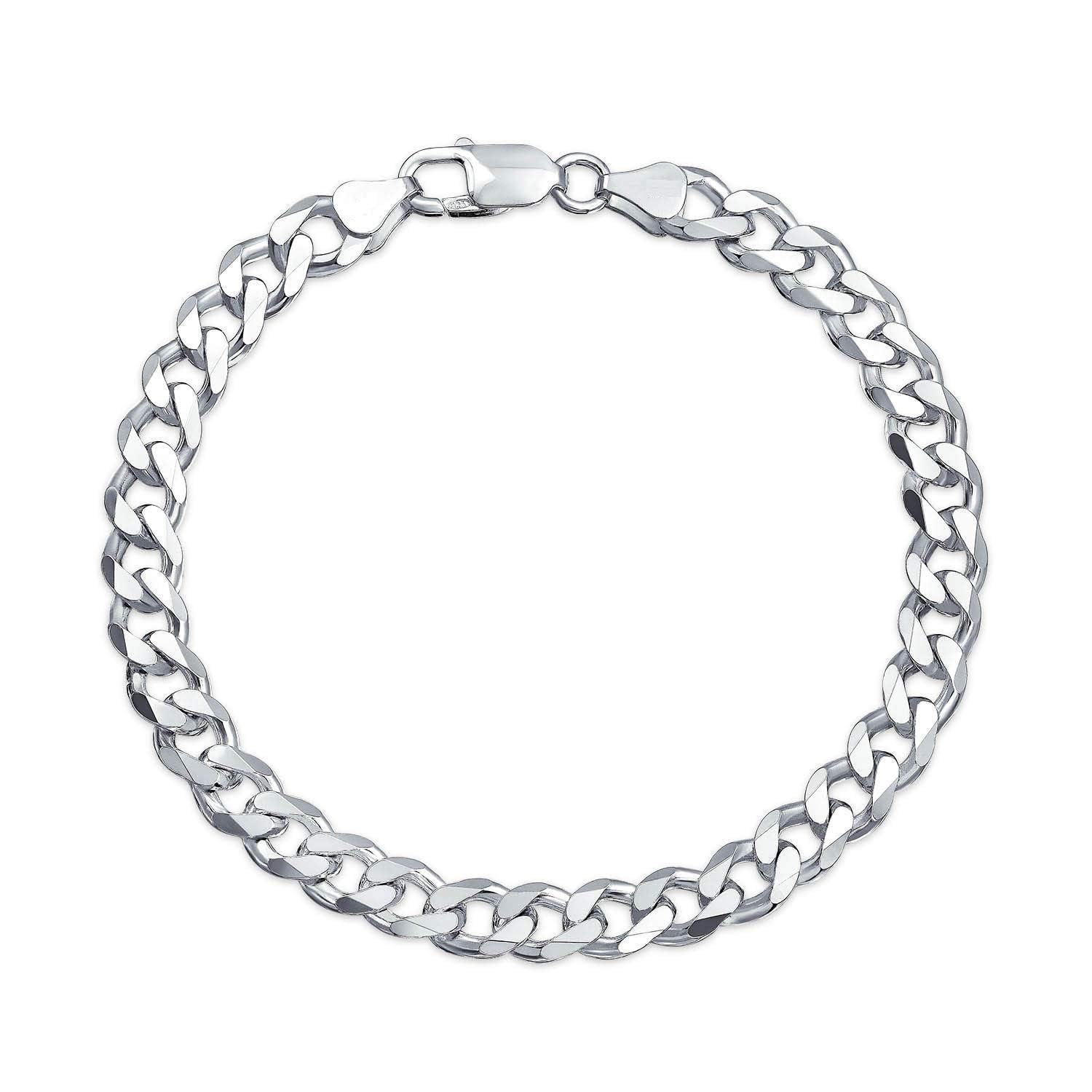 VAIBHAVI DIZAJNER Shree Traditional 925 Sterling Silver Curb Bracelet for Men, Gents and Boys | 15 Gm (B0CVGZD3ZX) Amazon Price History, Amazon Price Tracker
