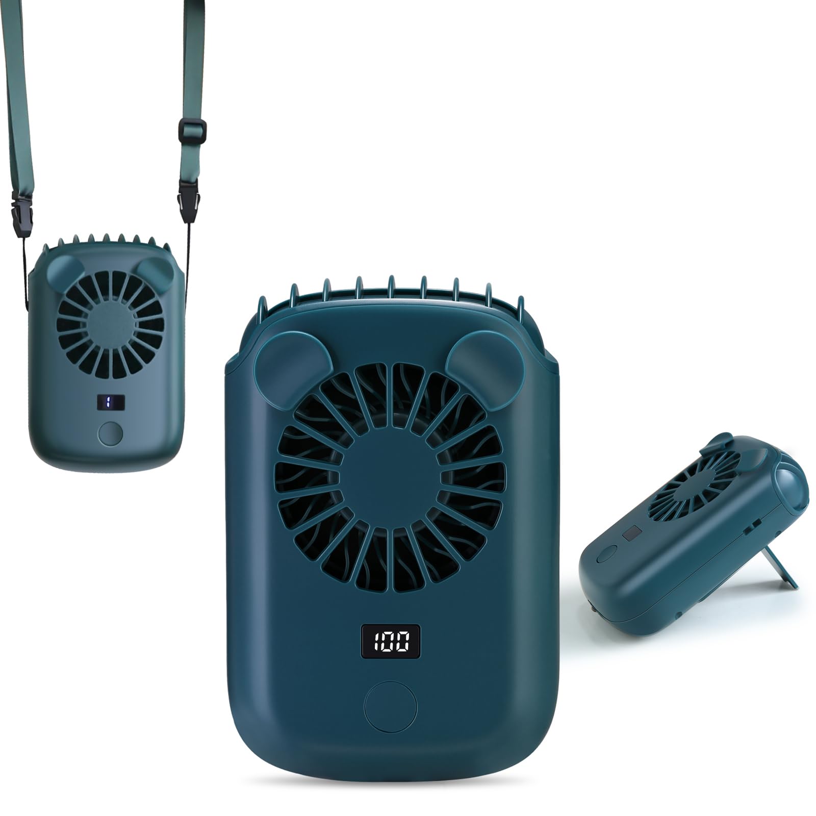 Ventilateur portable 2025 AI flux turbo 4 vitesses et batterie de secours 50h