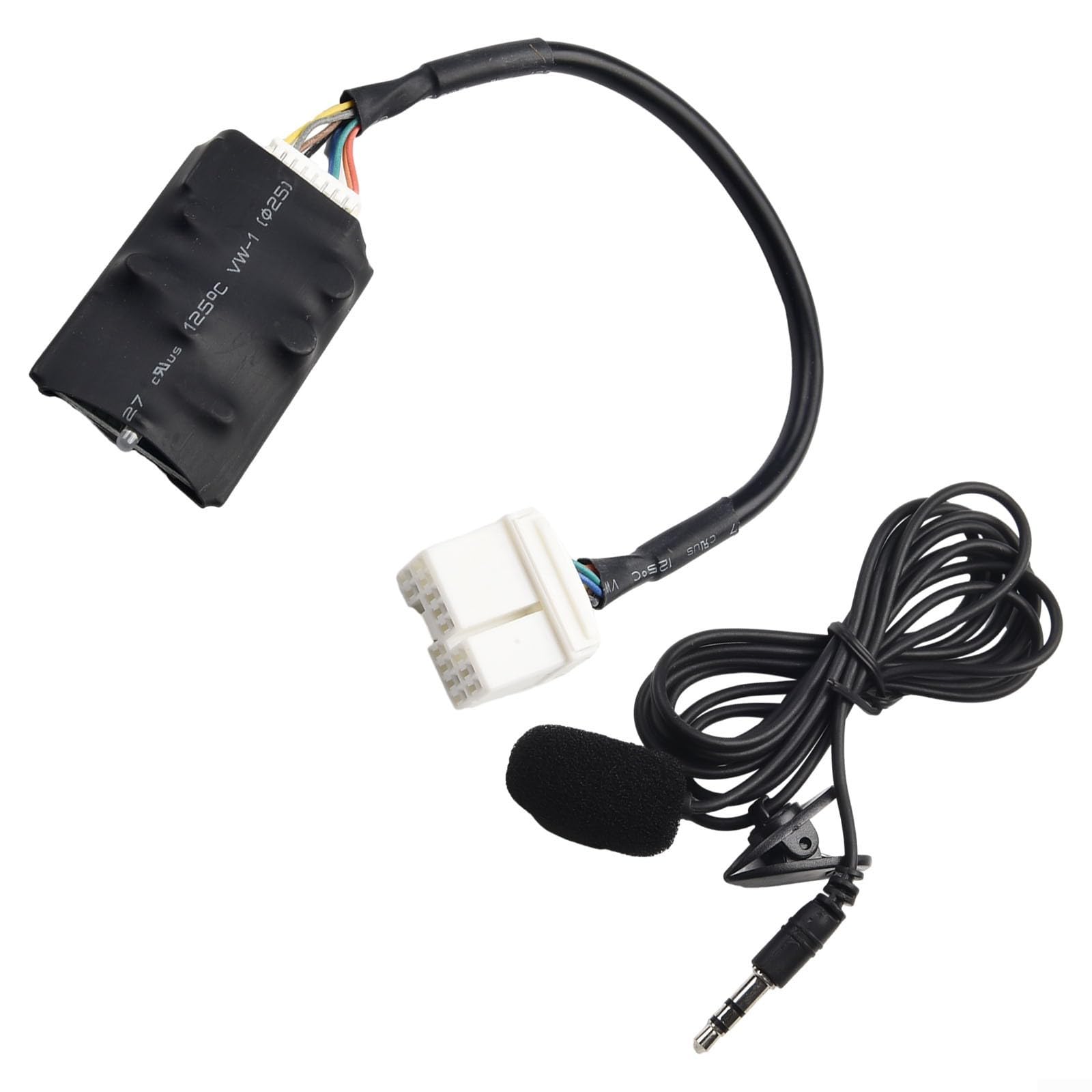Kompatybilny z Bluetooth kabel adaptera AUX do Honda Accord 2003-2011, Civic 2006-2010, CR-V 2004-2011, moduł wejściowy stereo z przyłączem mikrofonowym
