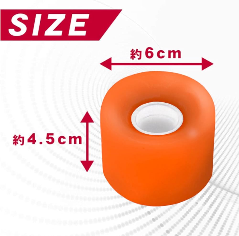 Amazon | SanDoll スケートボード用 ソフトウィール 4個セット