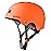 OutdoorMaster Skateboard Cycling Helmet - Two Removable Liners Ventilation Multi-Sport Scooter Roller Skate Inline Skating for Kids, Youth & Adults - M - Orange