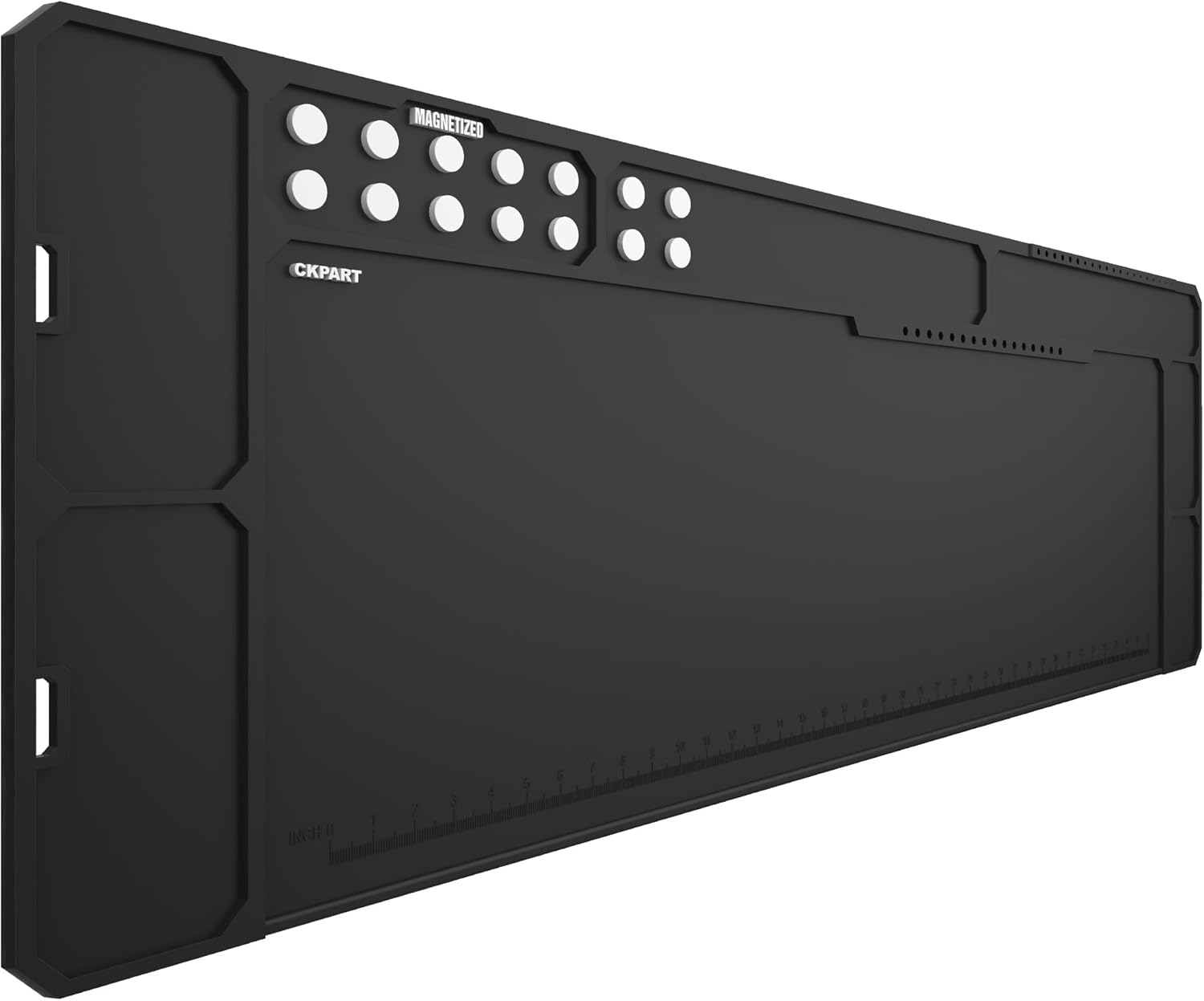 Gun Clean Mat Magnectic for All Guns Extra Large 48"x16" for Rifle Anti-Slip Rubberized Repair Mat for Gun Parts