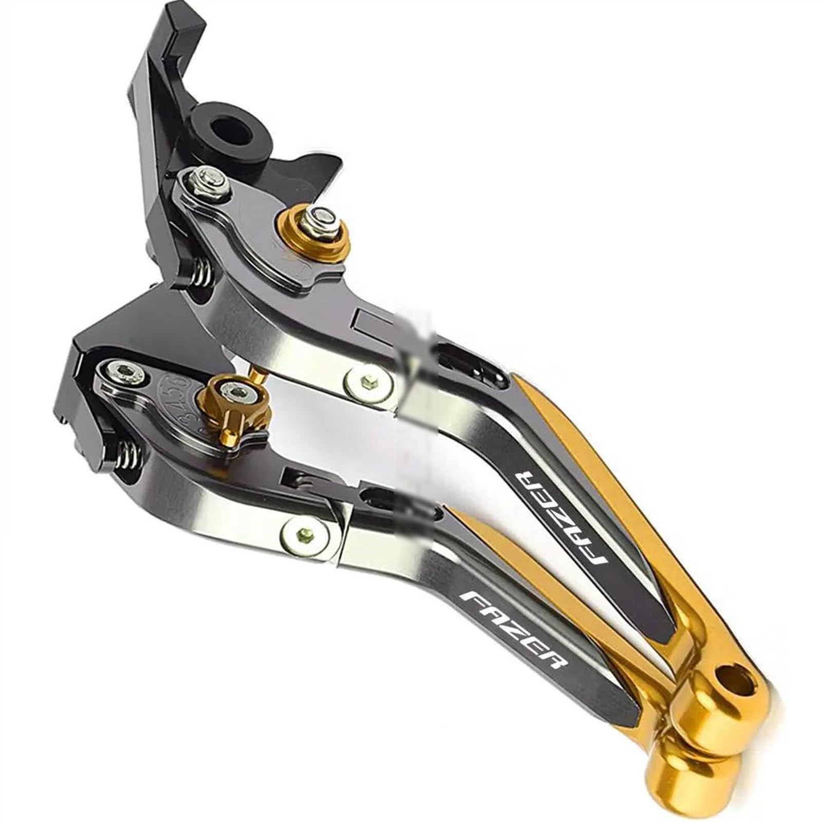Leviers de frein moto réglables en aluminium usiné pour Yamaha FZ1 Fazer 2011 2012