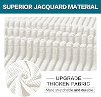 Vista 177 de Turquoize 2 fundas para silla, fundas para silla de sala de estar, sofá, funda de sofá con fundas de cojín individuales, fundas de muebles para Azul