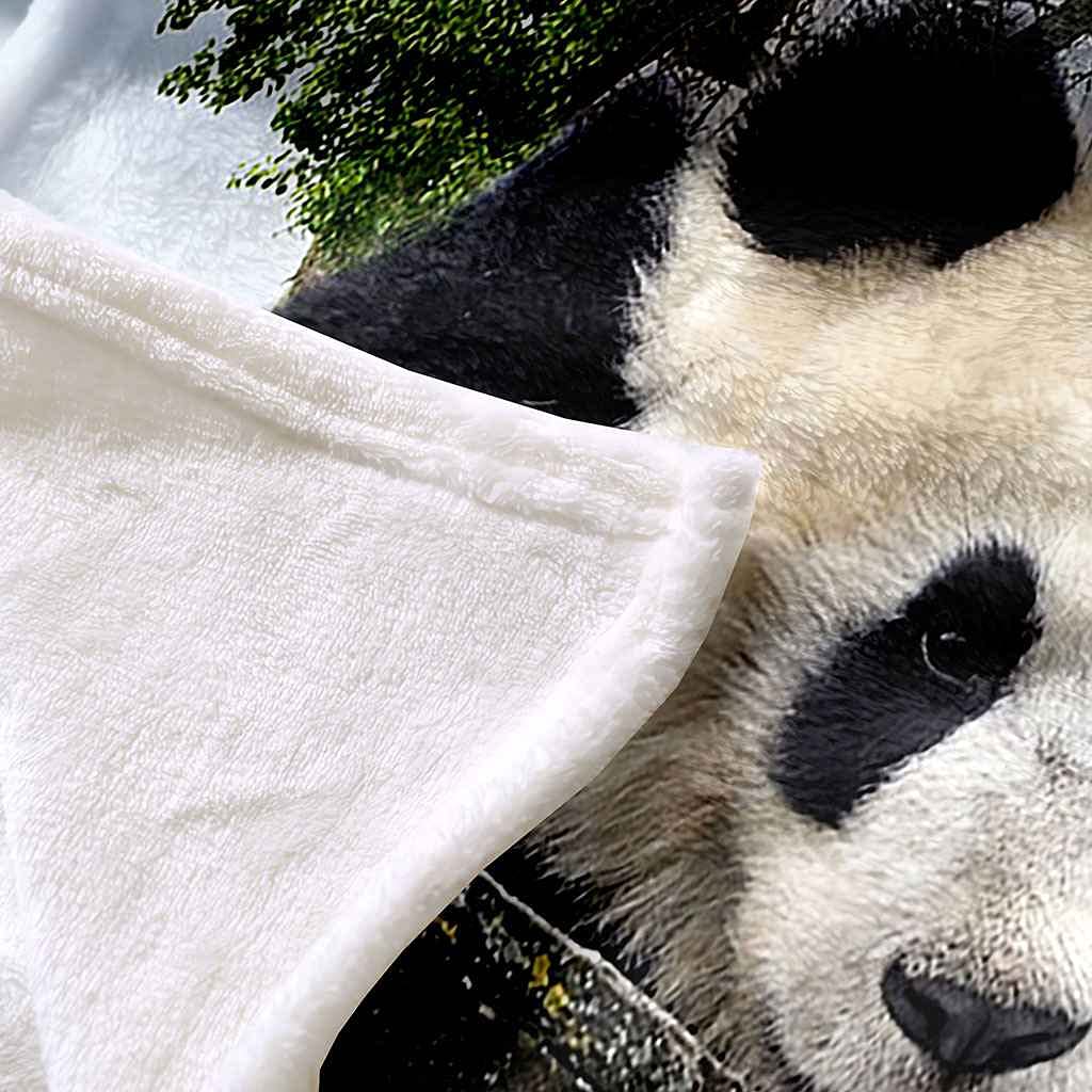 YHDNP Flanellen fleece deken warm 3D dier panda gedrukt zacht gezellig lichtgewicht duurzaam pluche deken voor slaapkamer woonkamer bank bank jongens meisjes baby dutje dekens 51x59 inch