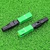 10 Pcs FTTH SC APC Optical Fiber Cable Quick Connector Fast Cold Connection Adapter for CATV Network