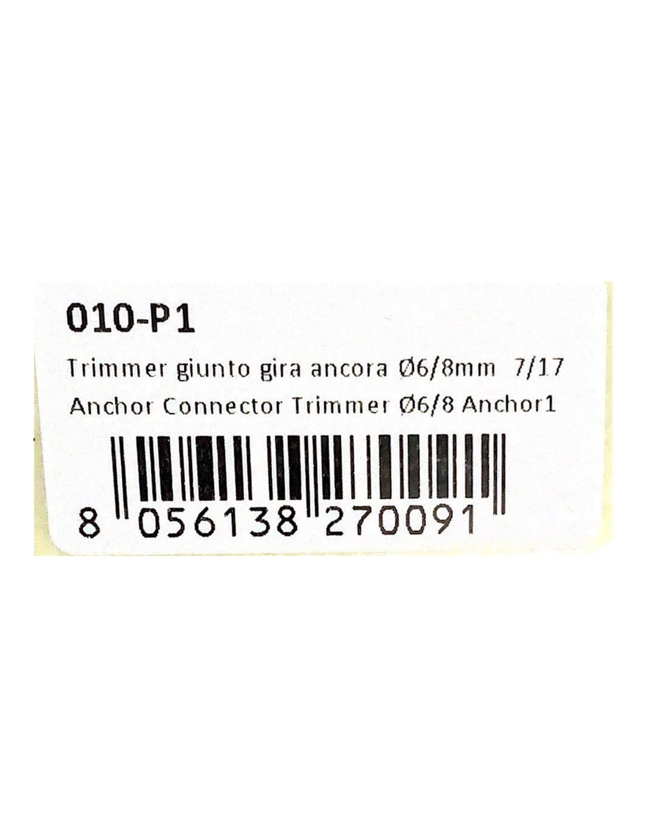 Attacco per Ancora Trimmer | Autoraddrizzanti per Ancore | Nautica Accessori | Ormeggio Barca Acciaio Inox AISI 316