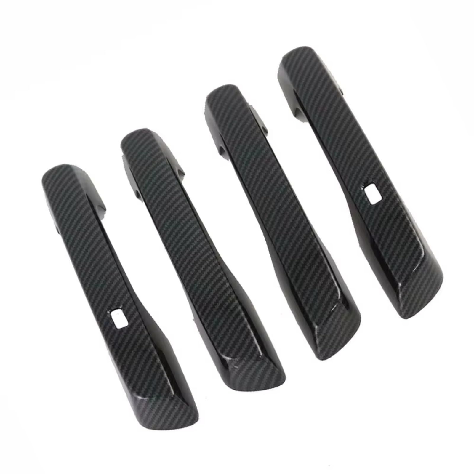 Zcxfdthf Carbon Fibe Door Handle Covers Part Compatible With For Venue 2019 2020 Car Exterior Side Door Handle Cover Trim Set Accessories(Carbon Fibe)