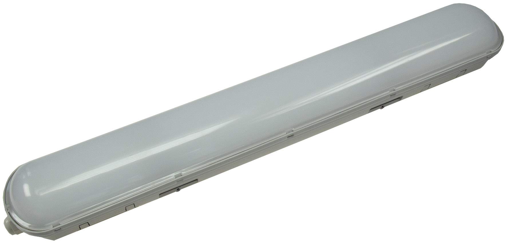 ChiliTec Lampada Da Soffitto A LED Per Ambienti Umidi, Con Passaggio, IP65, 230 V, Illuminazione Per Vasca Da Bagno, Garage, Cantina, Bianco Neutro, Lunghezza 60 Cm - Foto 11