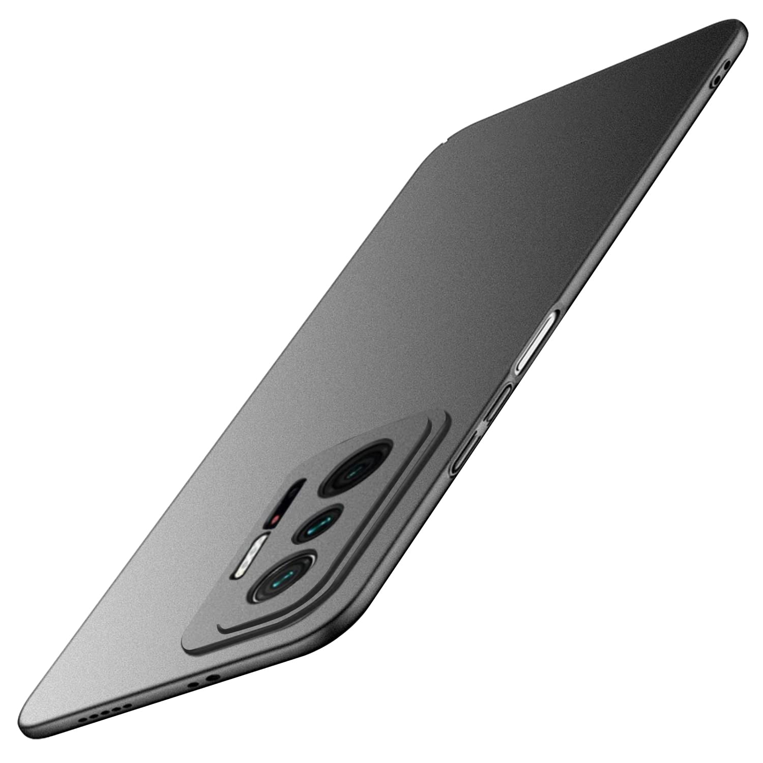 Custodia Ultra Sottile Opaca Per Xiaomi Mi 11 5G – Rigida E Antigraffio Con Bordi Rialzati (Rosa Oro) - 2
