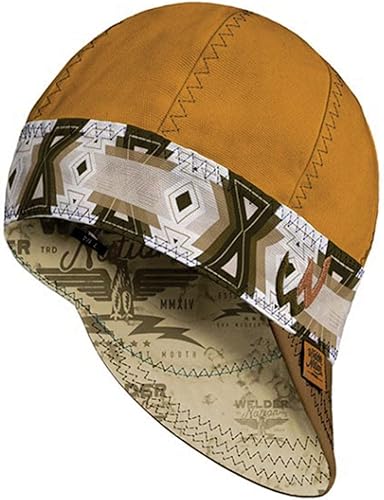 Welder Nation Tapa de soldadura de 8 paneles, duradera, suave lona de algodón de pato de 10 onzas, para seguridad y protección durante la soldadura