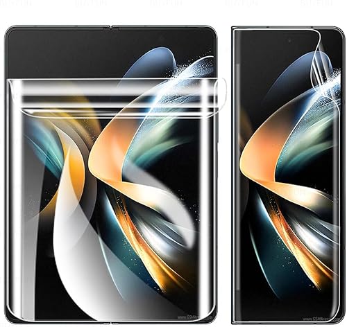 Protector de pantalla de película de hidrogel compatible con Samsung Galaxy Z Fold 4  Fold4 Película protectora flexible de TPU no de vidrio Alta