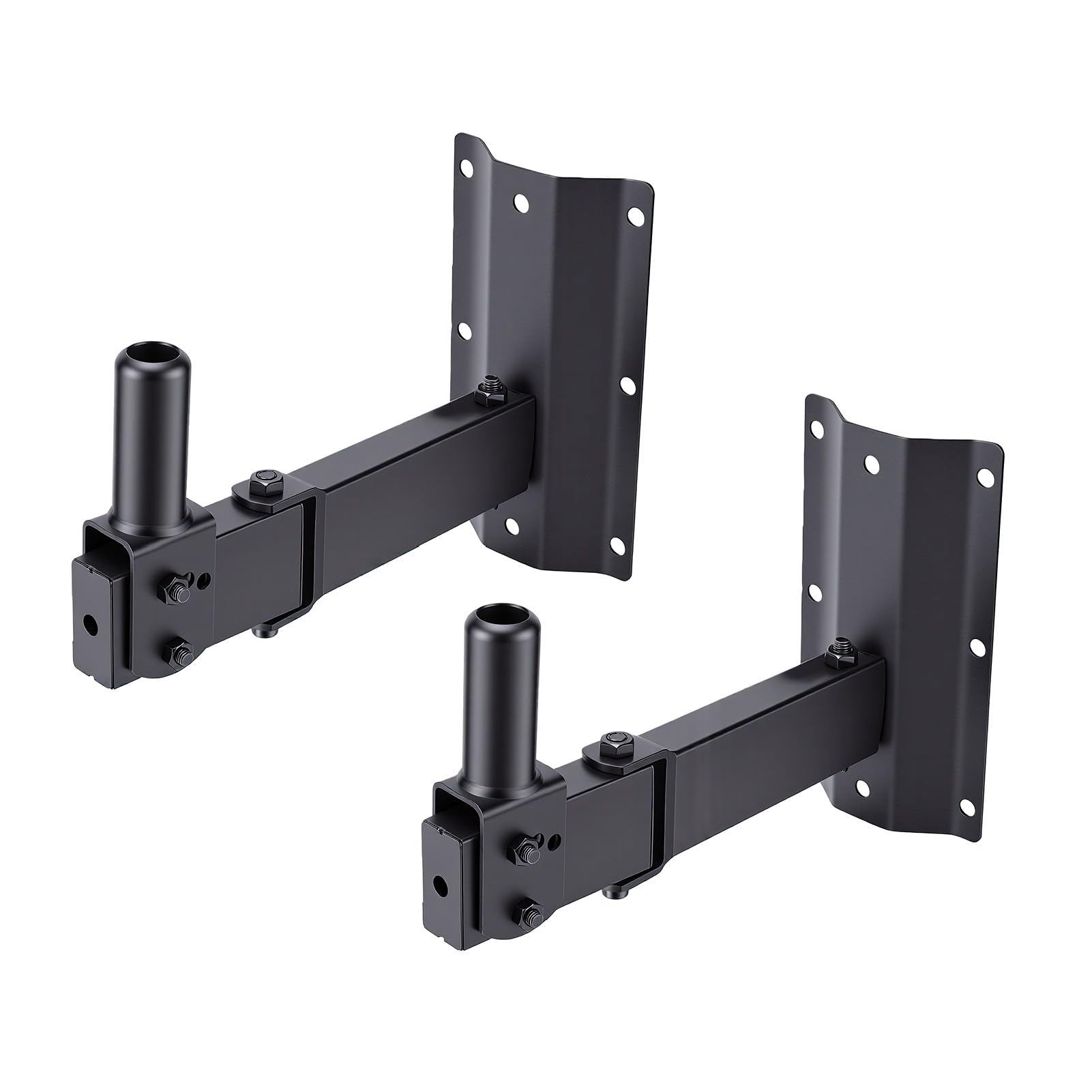 Par de Soportes de Montaje en Pared para Altavoces PA Doble
