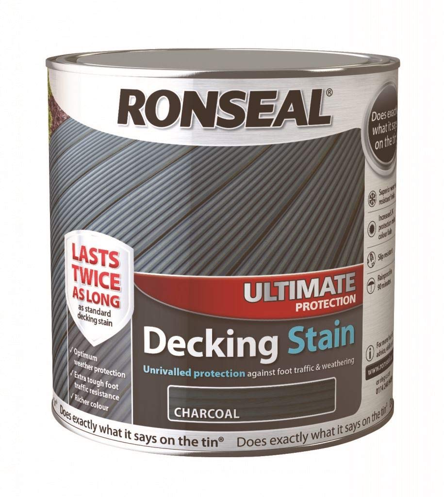 Ronseal Ultimate Protection Decking Stain Charcoal 2.5 Litre