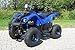 Produktbild E-QUAD 1000 Watt blau Offroad ATV Kinderquad Kinder Elektro Quad