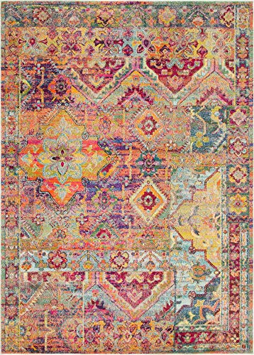 Tapete decorativo Rugs.com El Paso Collection 9 x 12 pies miniatura 2
