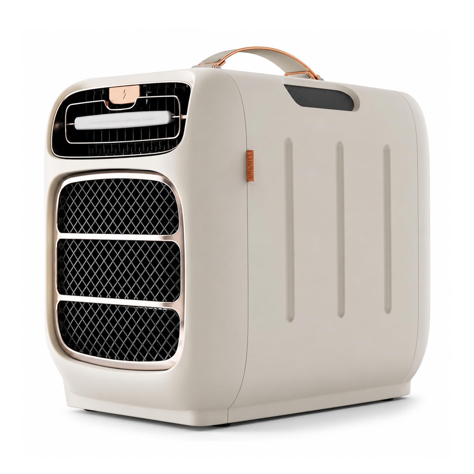 LYJIANGXIN 2026 New Model Fast Cooling Unit, Portable Air Conditioner 5121 BTU, for RV, Caravan, Motorhome, Truck and Camping, 3 Adjustable Wind Speeds, Dehumidification, Timer Function, Outdoor AC