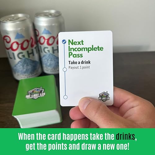 Miniatura 4 de Beer Pressure The Last Leg - Juego de beber fútbol en vivo. Perfecto para días de juego, fiestas y juegos previos.