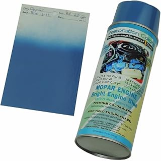 Compatible with 1970-1974 Mopar Bright Blue Engine Spray Paint 1pc