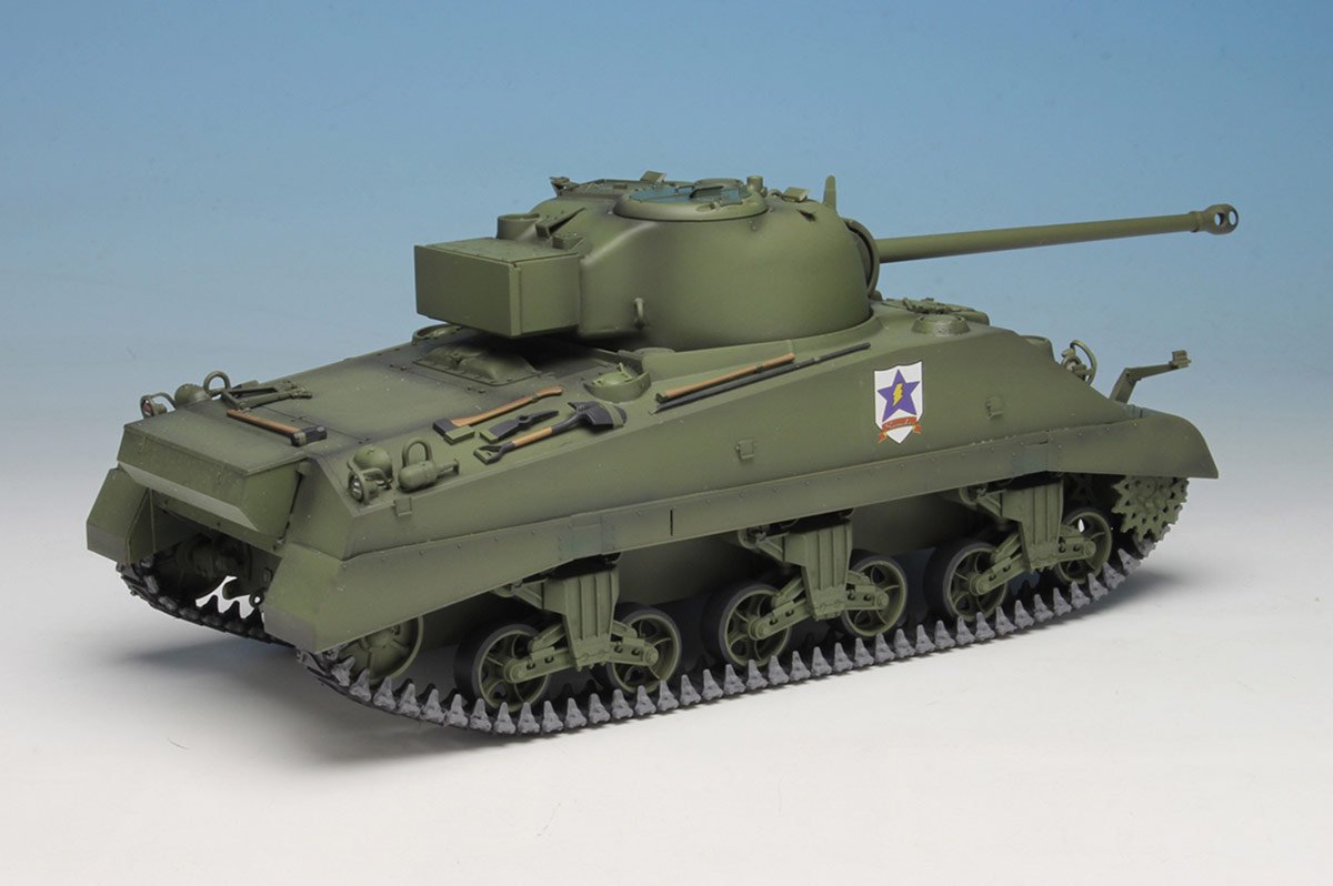 ハイテック　 ガールズ＆パンツァー仕様サンダース大学付属高校 M4シャーマン サンダース大学付属高校 M4シャーマン 75mm砲搭載型 | Hitec