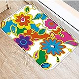 Esta práctica alfombrilla antipolvo se puede utilizar como alfombrilla interior o exterior para puertas, pasillos, entradas, cocinas, dormitorios, terrazas, porches, umbrales de puertas o porches.