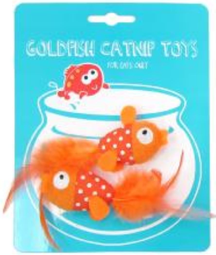 Goldfish Catnip Toy